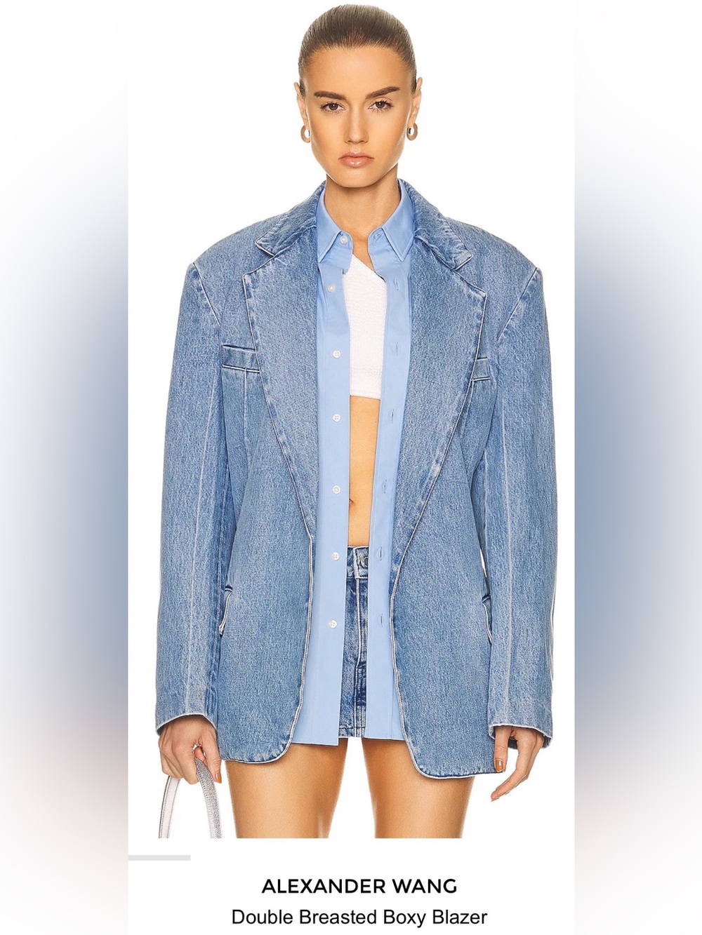 NWOT Alexander Wang — Double Breasted Boxy Blazer